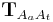 \mathbf{T}_{A_aA_t}