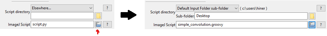 Select script