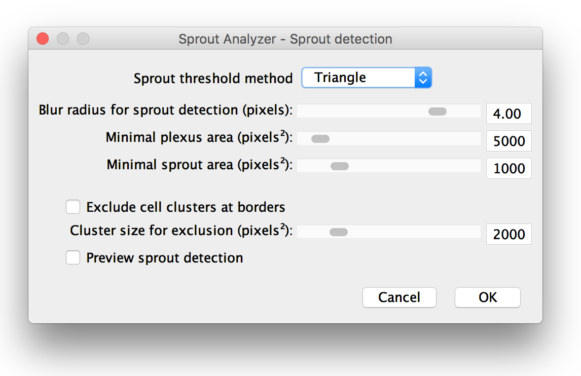 Sprout detection